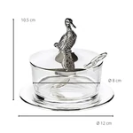 Edzard Ente dzsem-lekvártartó 12cm