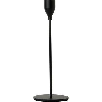 IHR MCH BLACK gyertyatartó 23cm