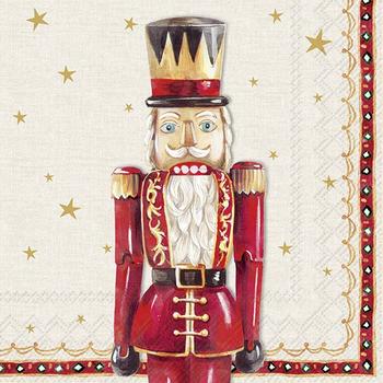 IHR NUTCRACKER FIGURE papírszalvéta csomag 33x33cm