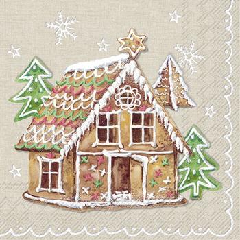 IHR GINGERBREAD VALLEY papírszalvéta csomag 33x33cm