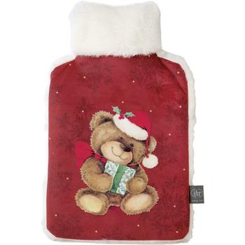 IHR CHRISTMAS TEDDY RED forróvizes palack 34x20,5cm