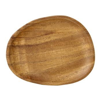 IHR WOODEN PLATE fa tányér 16cm