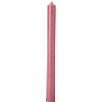 IHR CYLINDER CANDLE gyertya 25x2,2cm rózsaszín