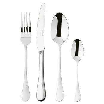 Sambonet Bloom Inox Steel evőeszközkészlet 6személyes 24részes