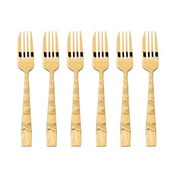 Sambonet Jungle PVD Gold süteményes villa szett 6részes