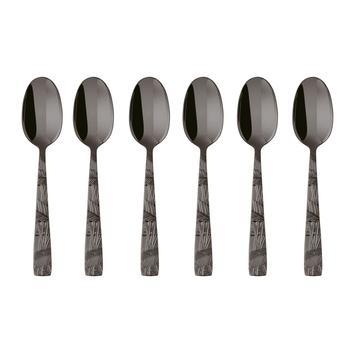 Sambonet Jungle PVD Black eszpresszós kanál szett 6részes