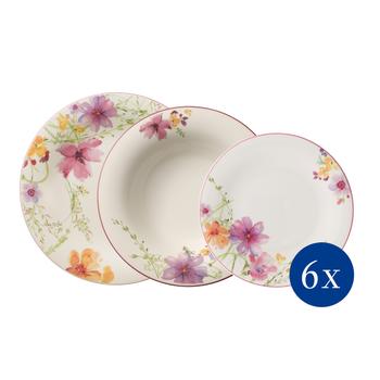 V&B Mariefleur Basic New étkészlet 6személyes 18részes