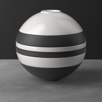 V&B Iconic La Boule gömb alakú étkészlet 2személyes, Fekete-fehér