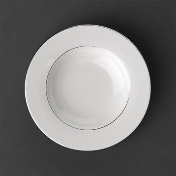 V&B Anmut Platinum No.1 mélytányér 24cm