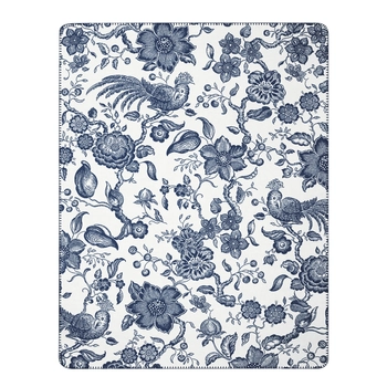 V&B Jubilee Collection pléd 150x200cm, Paradiso Navy Peony